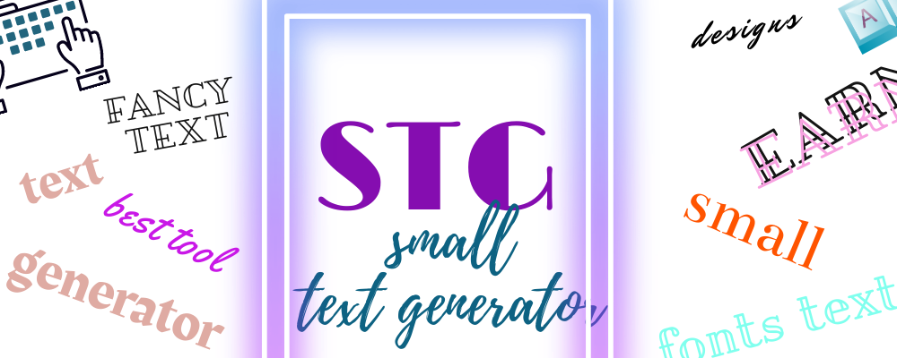 Customize your text with Small Generator