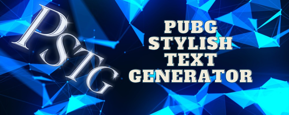 PUBG Stylish Text Generator