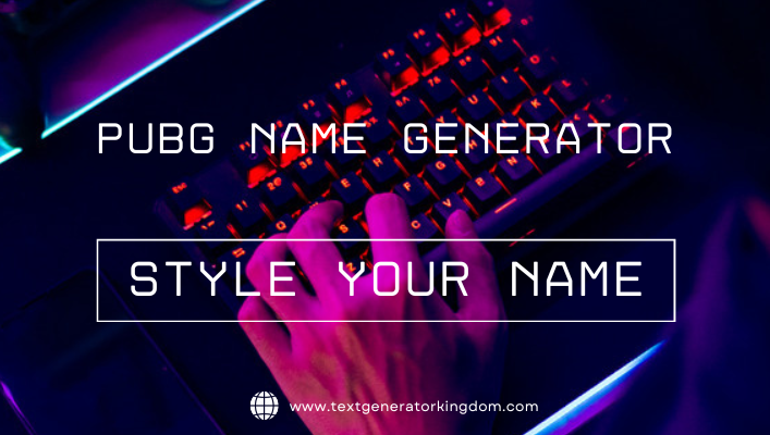 PUBG Name Generator