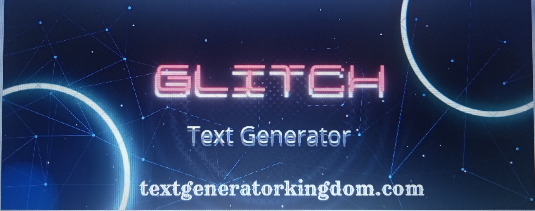 Gamle tider vokal butik Glitch Text Generator | Make your Text Creepy