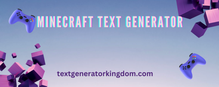 Minecraft Text generator