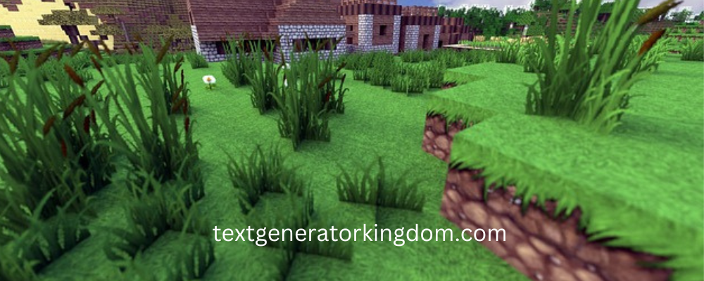 Minecraft-textgeneratorkingdom